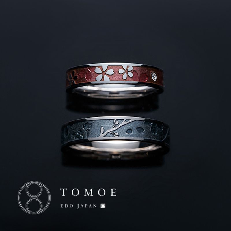 SAKURATSUKIYO】桜月夜 [結婚指輪] TOMOE(トモエ) | Ringraph(リングラフ)