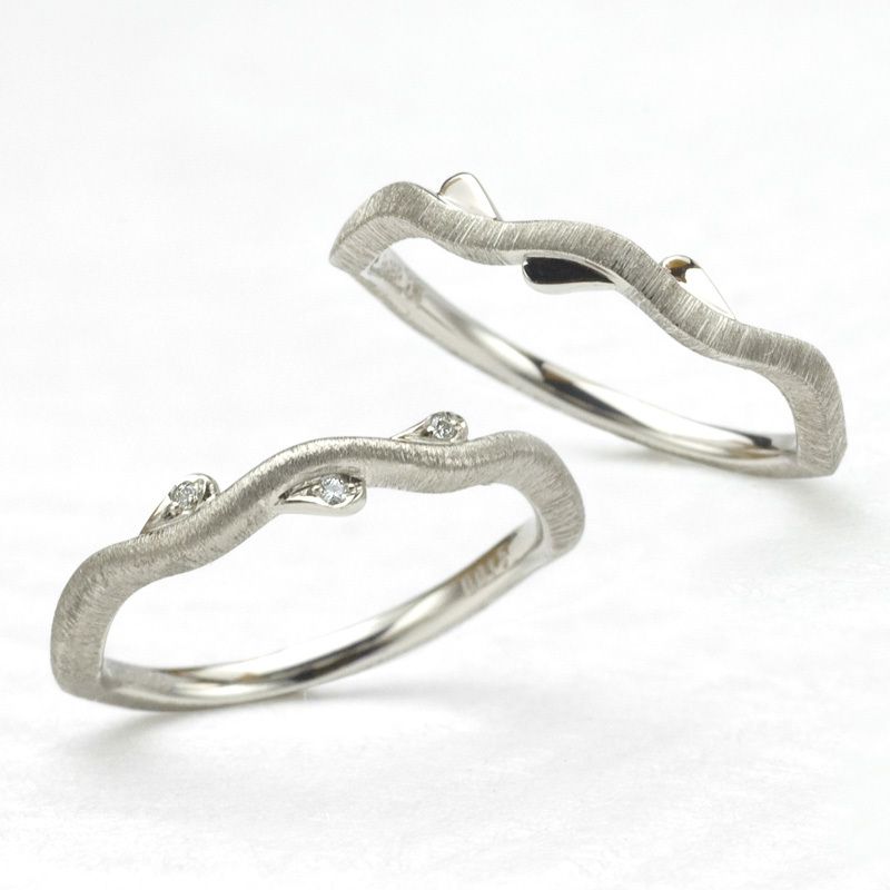 珊瑚～さんご～ [結婚指輪] garden(ガーデン) | Ringraph(リングラフ)