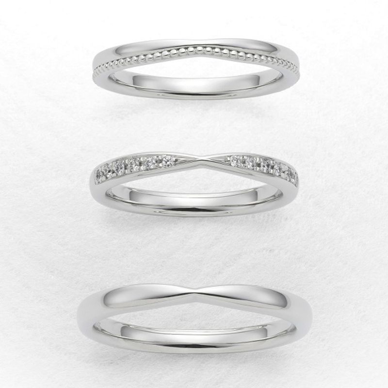 ちょうちょ [結婚指輪] ひな | Ringraph(リングラフ)