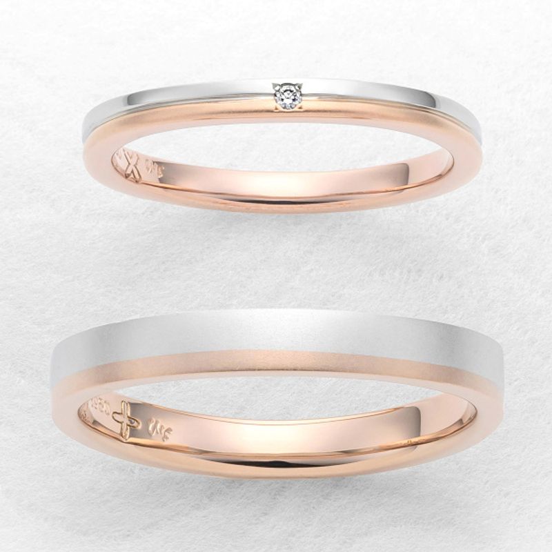 八重桜～やえざくら～ [結婚指輪] ひな | Ringraph(リングラフ)