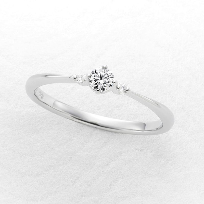 ゆきりんぐ様❣️ご予約品 小雪～こひなシリーズ～ [婚約指輪] ひな | Ringraph(リングラフ)