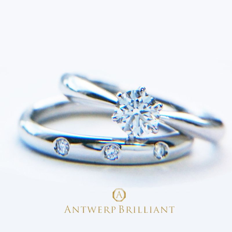 【サイズ9号】Antwerp Diamond Deluxe ソリティアリング サイズ9号】Antwerp Diamond Deluxe ソリティアリング