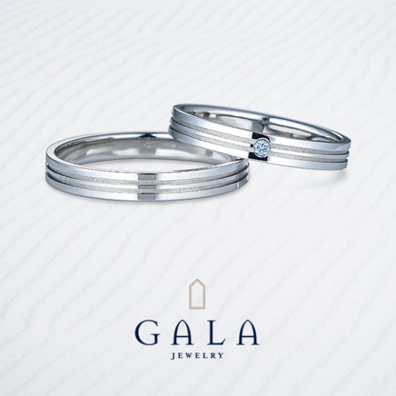 美品 GALA JEWELRY ガラ ジュエリー PT950リング 約9号