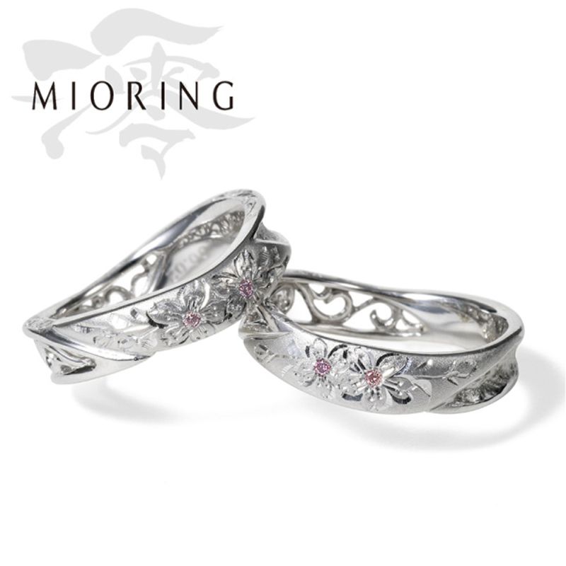 MIORING】匠花Ⅰ 桜 -しょうかいち さくら- [結婚指輪] GRACIS