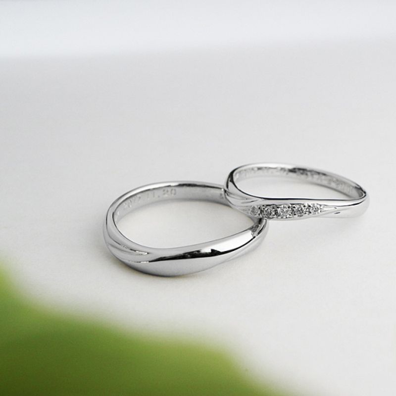 オーダーメイド事例◇デザイン№m157a カスタマイズ [結婚指輪] 入倉康