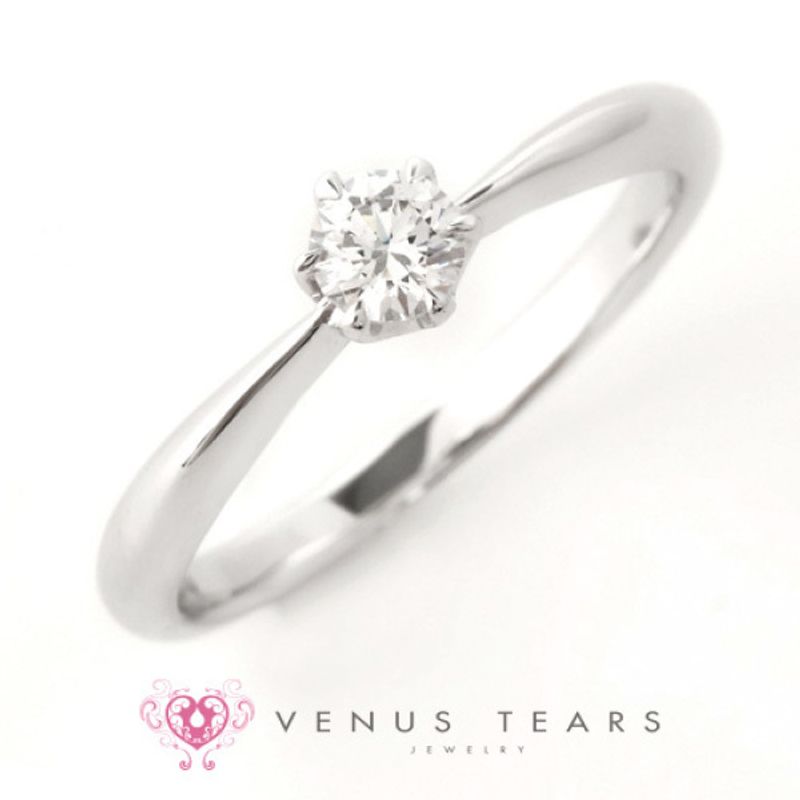 0.2ctダイヤ込み価格｜【P731-02】 [婚約指輪] VENUS TEARS