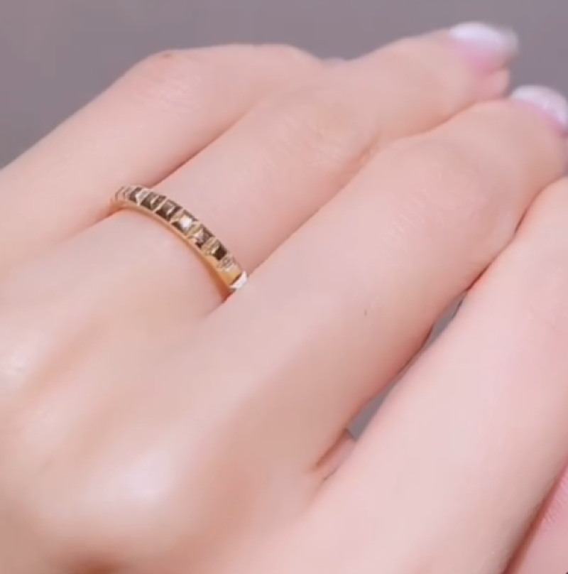 ブシュロン】クルドパリ スモール イエローゴールドリング [結婚
