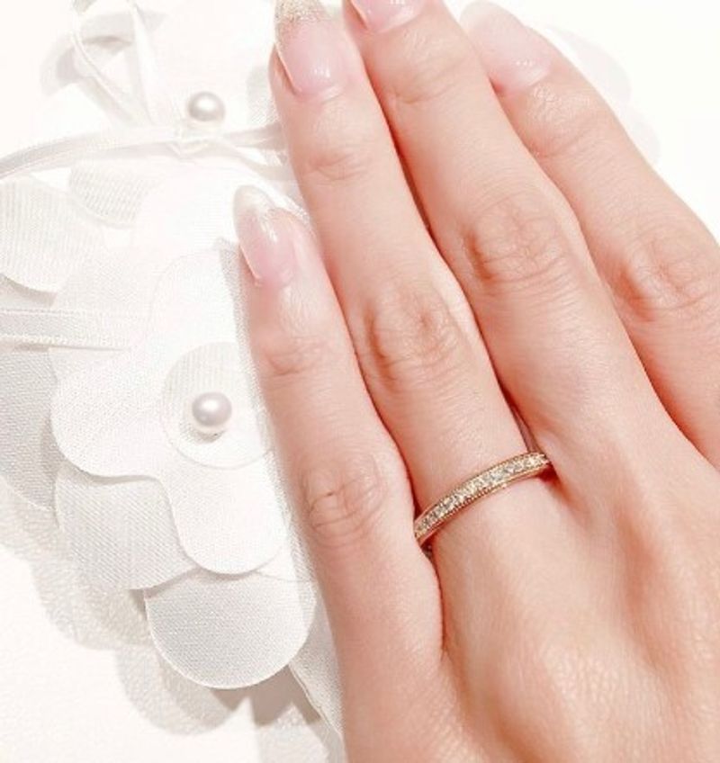 ポンテヴェキオ ダイヤ リング ミルアモーレ ハーフエタニティ 9号 ポンテヴェキオ ダイヤ リング ミルアモーレ ハーフエタニティ 9号