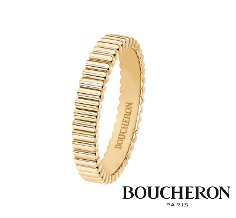 ブシュロン】グログラン イエローゴールド リング [結婚指輪] JEWELRY