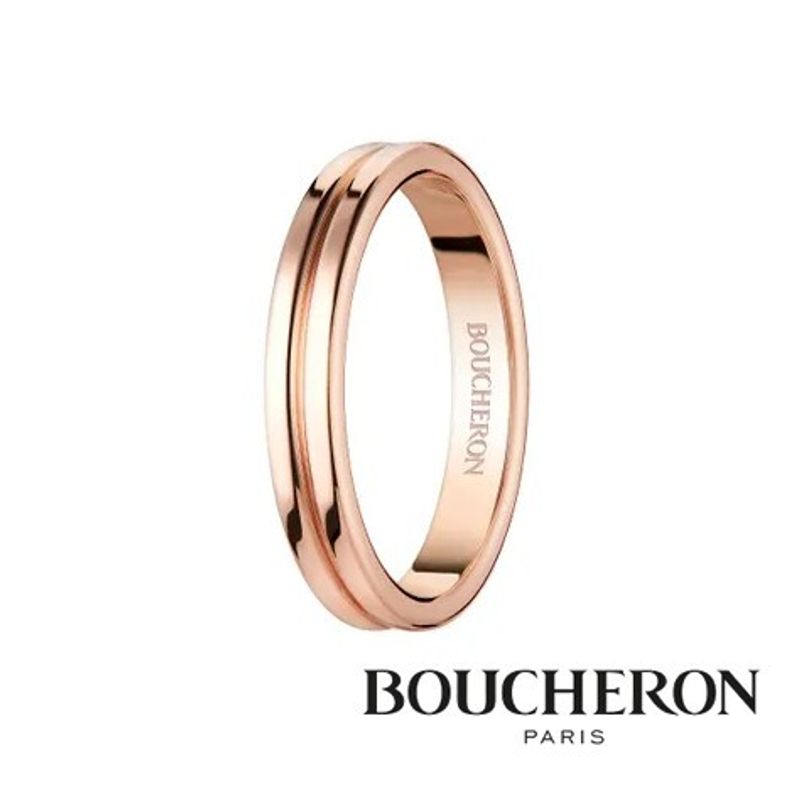 ★BOUCHERON★ ゴドロン リング ペア Pt950 定価68.8万 ブシュロン】ゴドロン プラチナリング [結婚指輪] JEWELRY OHASHI