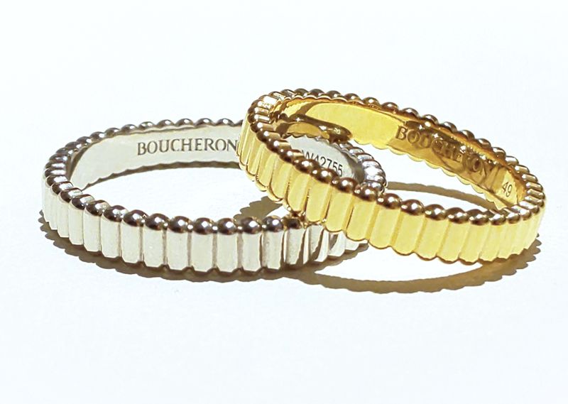 ブシュロン】グログラン イエローゴールド リング [結婚指輪] JEWELRY