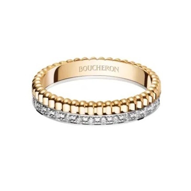 ブシュロン】キャトル ラディアント ダイヤモンド リング [婚約