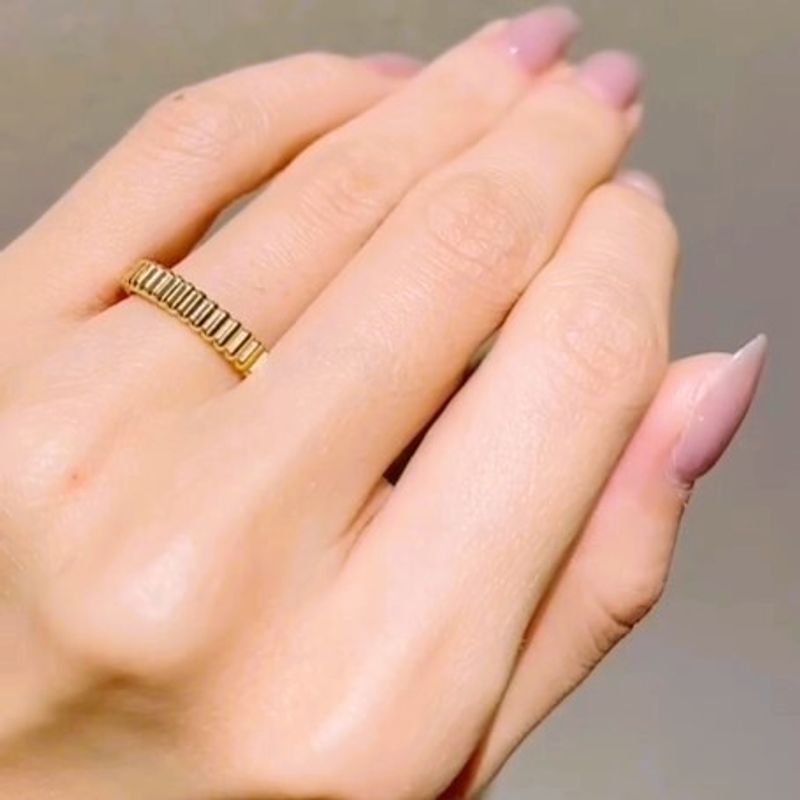 ブシュロン】グログラン イエローゴールド リング [結婚指輪] JEWELRY