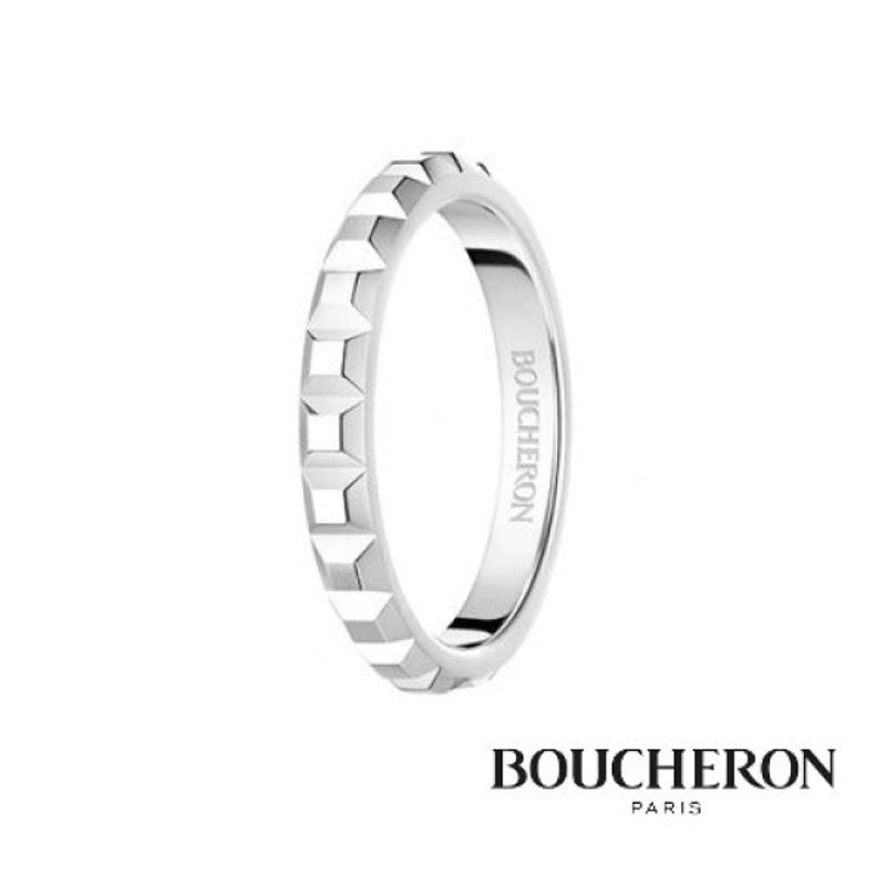 ブシュロン クルドパリ ミディアム　プラチナ 49 ブシュロン】クルドパリ プラチナ ミディアムリング [結婚指輪