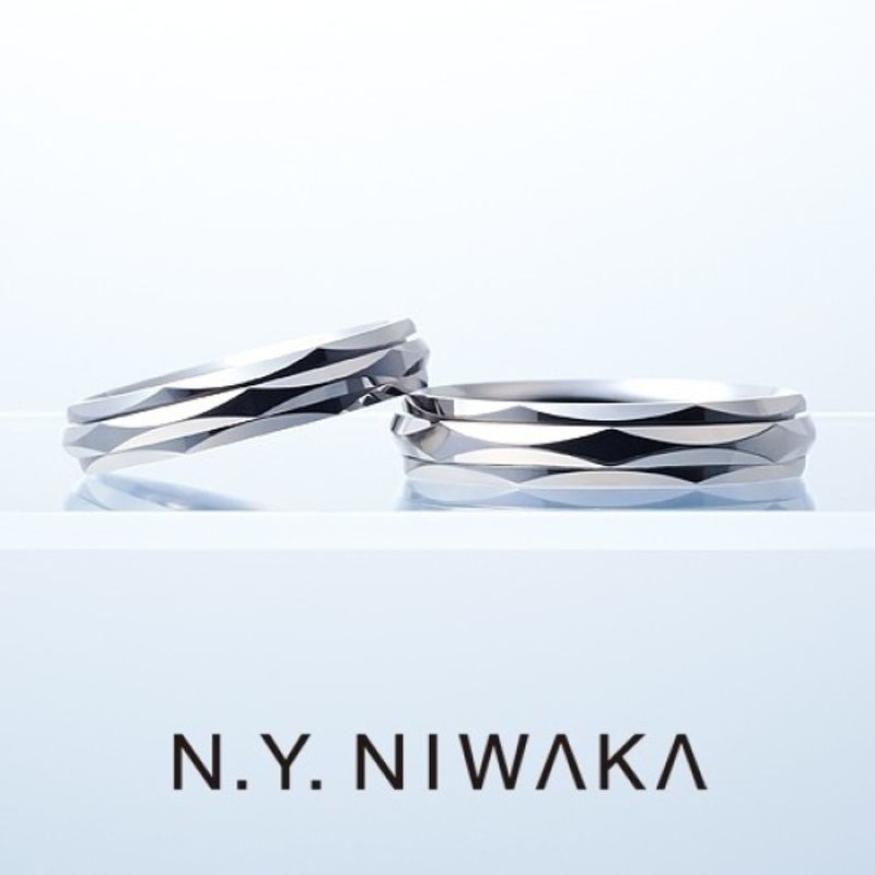 LYUZ YR03(左), YR04(右) [結婚指輪] N.Y.NIWAKA(ニューヨーク