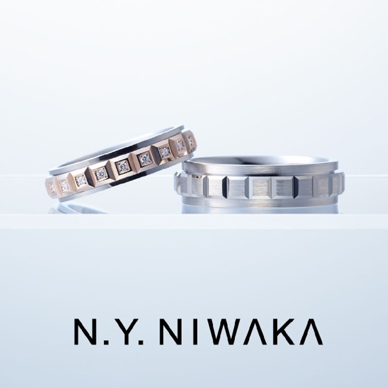LYUZ YF07(左), YR09(右) [結婚指輪] N.Y.NIWAKA(ニューヨークニワカ