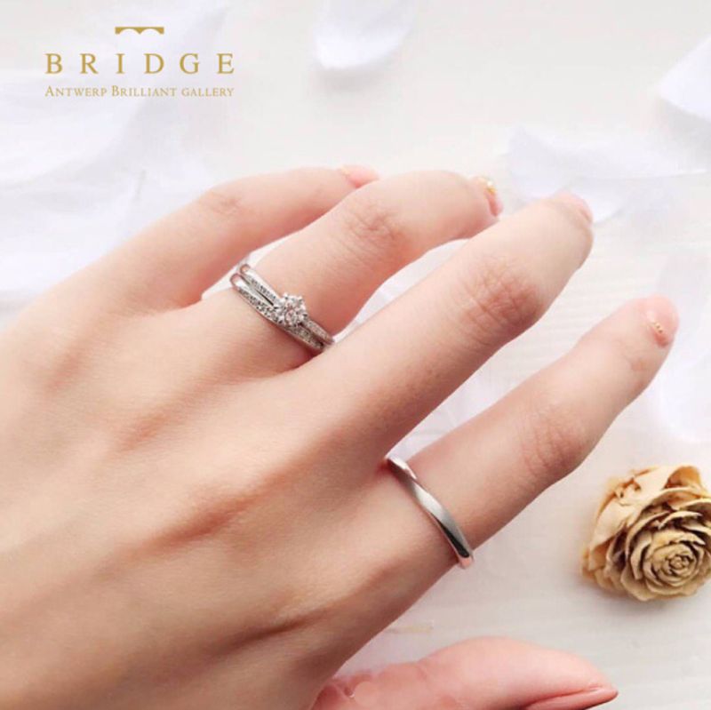 Spring Breeze やわらかな春風 [結婚指輪] BRIDGE ANTWERP