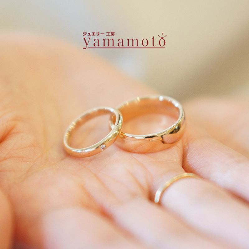 極太 シンプル マリッジリング】 [結婚指輪] ジュエリー工房 YAMAMOTO