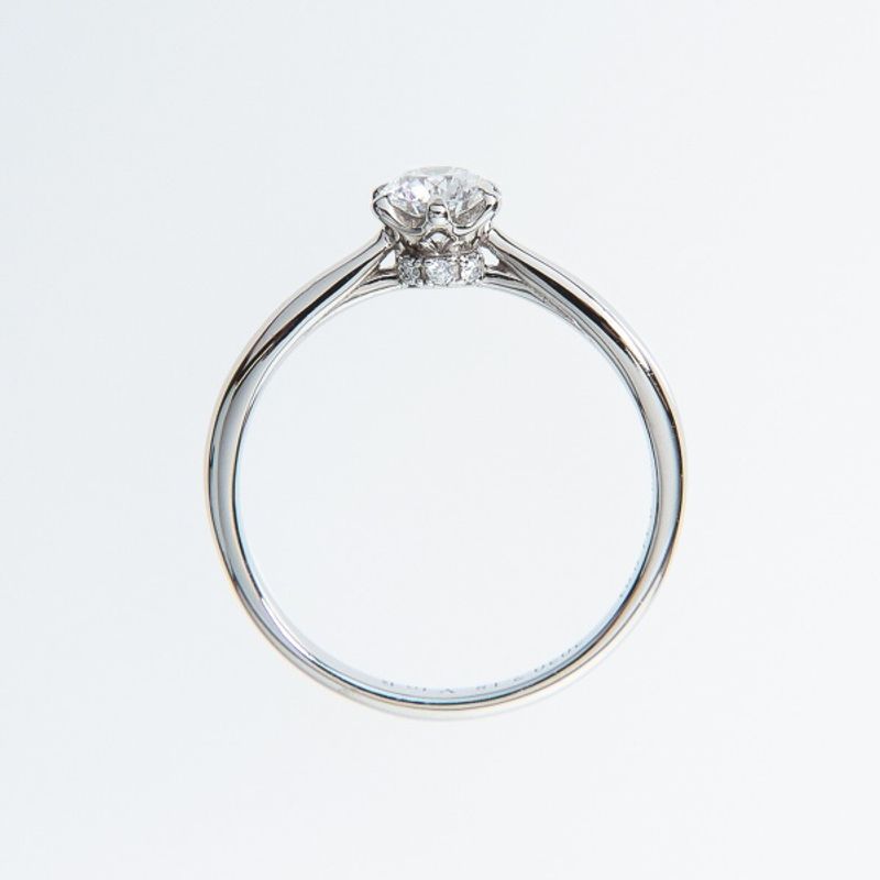 Magnolia Solitaire Ring [婚約指輪] MAGNOLIA WHITE JEWELRY
