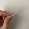 【Oath(オアス)の口コミ】 プラチナのシルバーリングでシンプルなデザインに惹かれました。また太す…