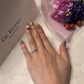 【デビアス(DE BEERS)の口コミ】 cutのpolish、symmetryともにexcellentであること、
colourはDと品質も良…