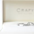【CRAFY(クラフィ)の口コミ】 V字、プラチナ、連続彫留め、ヘアライン加工。
各々好きなデザインで作る…
