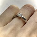 【ティファニー(Tiffany & Co.)の口コミ】 婚約指輪といえばの憧れのティファニーで試着させていただきました。婚約…