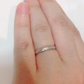 【jour en jourの口コミ】 似たようなデザインの結婚指輪は世の中に沢山ありますが、やはり今後を考…