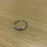 【俄(にわか)の口コミ】 和をモチーフにした指輪で、ニワカの中では比較的指輪の幅が太く、指に映…