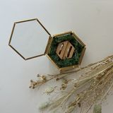 【Honey Bride(ハニーブライド)の口コミ】 自分は普段から装飾品を付けたりしておらず、手に指輪があるという違和感…