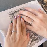 【St.Maria(サンタマリア)の口コミ】 他にはあまり見かけないでデザインで作ることができた。
ダイヤモンドの輝…