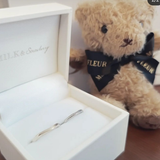 【MILK&Strawberry(ミルクアンドストロベリー)の口コミ】 ピンクダイヤが入っている指輪を探していてこちらのブランドにしました。…