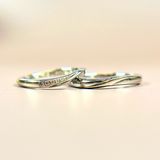 【BELETHE(ベルテ)の口コミ】 デザインや指輪、ダイヤの色など自分たちの好みに合わせて作ることができ…