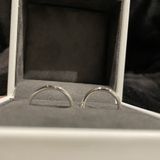 【トリニティ(Trinity)の口コミ】 男性側は、マットなデザインと艶感のあるデザインが施されておりおしゃれ…