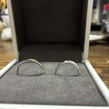 【COEUR D'OR(クゥドール)の口コミ】 ダイヤモンドの透明感と輝きが想像以上に美しく、光の当たり方によって表…