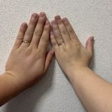 【nocur(ノクル)の口コミ】 シンプルで指輪のデザインとその意味合いとかもあり、ものすごく好きにな…