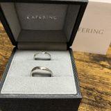 【CAFERING(カフェリング)の口コミ】 ダイヤモンドのデザインは大人可愛くダイヤモンドなしのデザインはつや消…