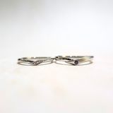 【CAFERING(カフェリング)の口コミ】 ピンクダイヤモンドをグラデーションで4つ入れることが出来るデザインに惹…