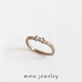 【mina.jewelry(ミナジュエリー)】｜mina.jewelry｜バゲットカットダイヤモンド