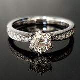 【TANZO.(鍛造指輪)】重厚かつエレガント、鍛造製法でお造りした婚約指輪