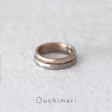 【uchimari(ウチマリ)】多面デザインの結婚指輪