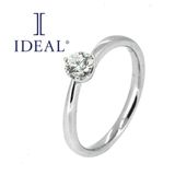【IDEAL Plus fort(アイデアルプリュフォール)】IDEALダイヤモンドを使用した婚約指輪・0.2ct～【即日納品可能】