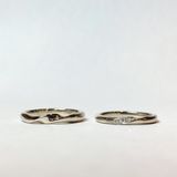 【Smith(工房スミス)】【隠れ家工房でつくる】曲線美にぬくもりを残す、彫金工法のメビウスリング360