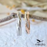 【鶴(mikoto)】【ギメルリング（18MA-025）】おふたりがひとつの家族になることをイメージしたリング