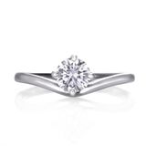 【DIAMOND DOT LAB(ダイアモンド ドット ラボ)】Annabelle【アナベル】のエンゲージジリング(婚約指輪)。