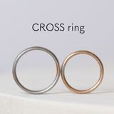 【atelier Kiona(アトリエキオナ)】素材の一部を交換する「CROSS ring -クロスリング-」
