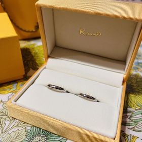 【ケイウノ ブライダル(K.UNO BRIDAL)の口コミ】 純糸がアクセントになっていてデザインが気に入りました。色の組み合わせ…