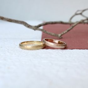 【鶴(mikoto)の口コミ】 ファッションの一部にもできるような指輪にしたいと相談したところ、鎚目…