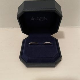 【ROYAL ASSCHER(ロイヤル・アッシャー)の口コミ】 シンプルでかつ品質がよいロイヤル・アッシャーを選びました。自然光でさ…