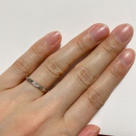 【アイプリモ(I-PRIMO)の口コミ】 最初私はV字やS字のリングがいいと思っていましたが、彼はシンプルなスト…